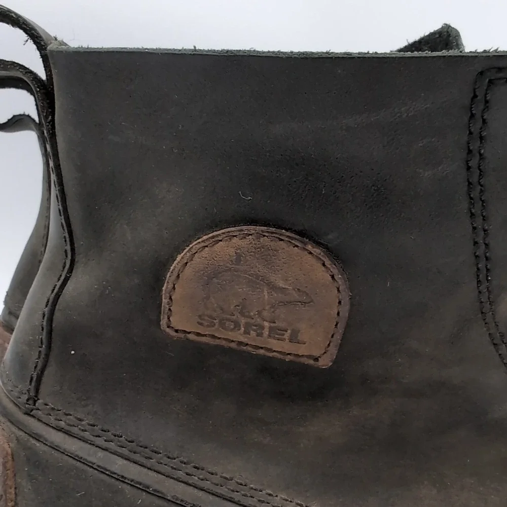 Sorel‎ Chukka Chugalug Boots Men's Size 14 British Leather Rubber Sole Shoe